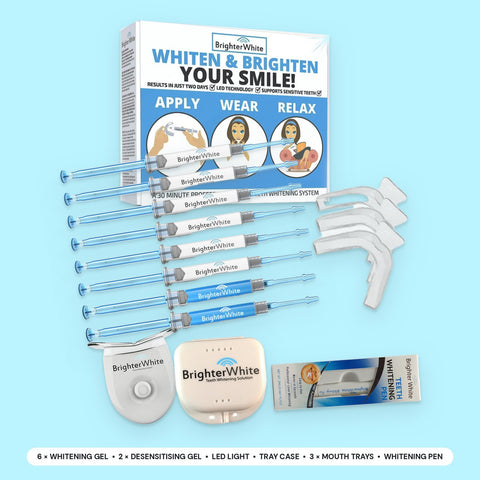 Teeth Whitening Kit Value Pack ā 6 Month Supply + Free Pen