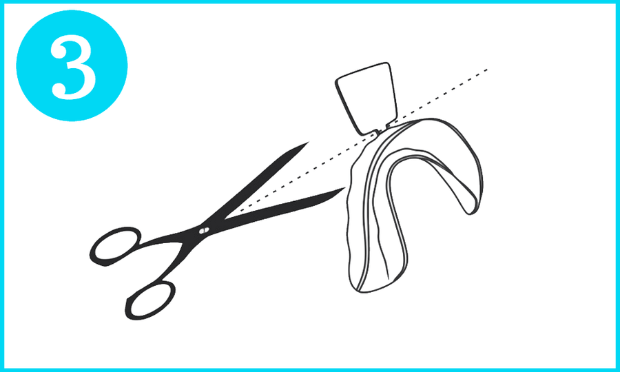 Trim the handle