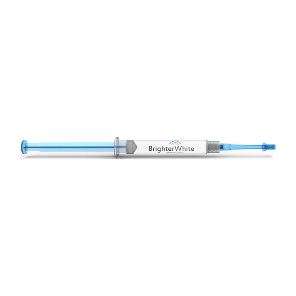 BrighterWhite Advanced Teeth Whitening Gel syringe - 1 pack, approx 6 treatments